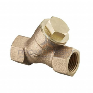 Фильтр грубой очистки Oventrop - 1/2" (ВР/ВР, PN25, Tmax 150°C, 600 мкм, бронза)