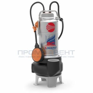 Насос фекальный Pedrollo BCm 10/50-N - 0,75 кВт (1x230 В, Qmax 600 л/мин, Hmax 12 м, кабель 5 м)