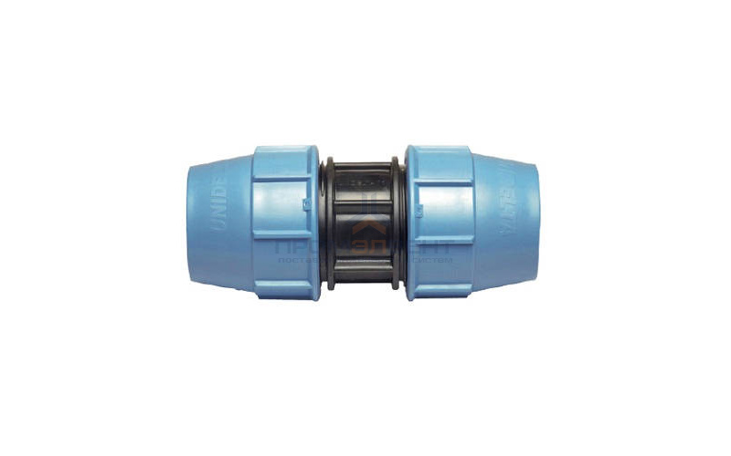 Муфта UNIDELTA 1001 - 50 (винтовая, для труб ПНД)
