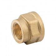 Муфта редукционная ELSEN METALIT EBF17 - 1/4" x 3/8" (резьбовая, латунь без покрытия)