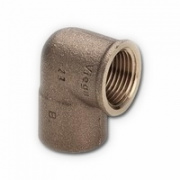 Отвод 90° Viega R4 94090G - 22 x 1/2"