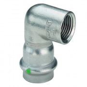 Отвод 90° Viega Sanpress Inox 2314.2 - 22 x 1" (нержавеющая сталь)