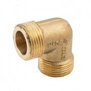 Отвод 90° с наружной резьбой ELSEN METALIT EBF10 - 3/4" (латунь без покрытия)