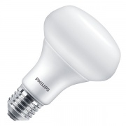 Светодиодная лампа Philips LED R80 ESS 10W (80W) 230V 2700K E27 880lm L115x80mm (матов./тёплый)