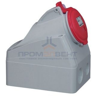 Розетка накладная Legrand P17 16А 3К+З 380В IP44