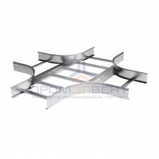 Х-ответвитель 100х300 R300