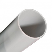 Труба ПВХ жёсткая гладкая д.16мм, тяжёлая, цвет серый [2м/шт, уп.60м]