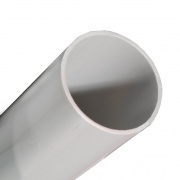Труба ПВХ жёсткая гладкая DKC д.32мм, лёгкая, цвет серый [3м/шт, уп.30м]