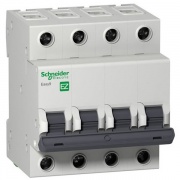 Автоматический выключатель Schneider Electric EASY 9 4П 20А С 4,5кА 400В (автомат)