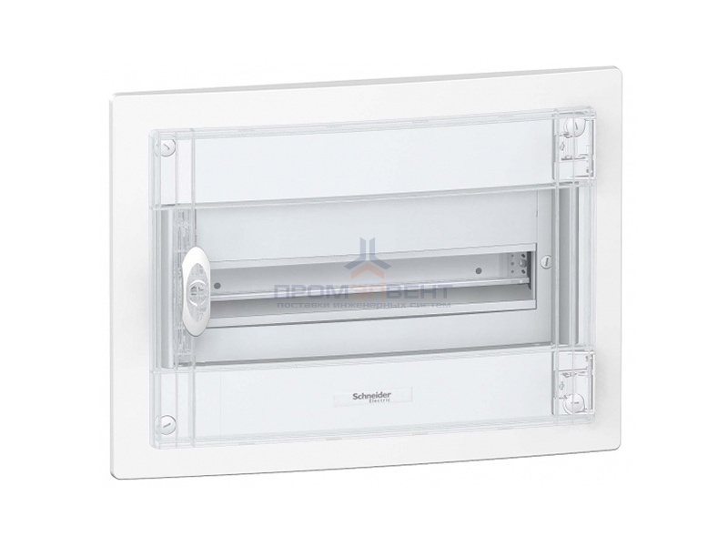 Щит встраиваемый Schneider Electric Pragma (1х18) 18 модулей с прозрачной дверью с клемниками N+PE