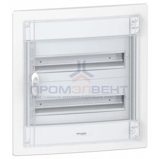 Щит встраиваемый Schneider Electric Pragma (2х18) 36 модулей с прозрачной дверью с клемниками N+PE